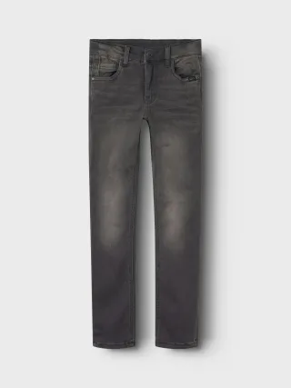 NAME IT - NKMTHEO XSLIM JEANS 1507-CL NOOS dark grey denim - Gr. - 176