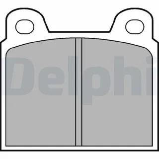 Delphi Bremsbel?ge vorne Alfa Romeo BMW Ferrari Mercedes Opel Porsche