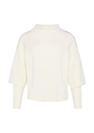 s.Oliver BLACK LABEL - Sweatshirt creme - Gr. - 44