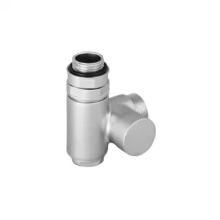 Terma Absperrventil mit integriertem T-Stück CYLINDER GZ 1/2"-GW 1/2"-GZ 24-19 links, TGZOST008, S TGZOST008