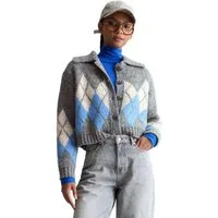 Marc O'Polo DENIM Cardigan mit flauschiger Alpakawolle