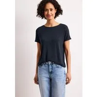 STREET ONE T-Shirt mit Rundhalsausschnitt