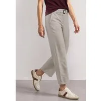 STREET ONE Stoffhose High Waist
