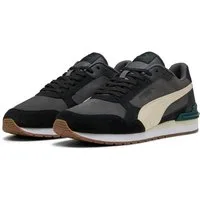 PUMA ST RUNNER V4 SD Sneaker mit Retro-Style, aus Leder, mit SOFTFOAM+ Einlegesohle