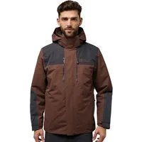 Jack Wolfskin 3-in-1-Funktionsjacke JASPER 3IN1 JKT M mit abnehmbarer, gefütterter Kapuze, wasserdicht, winddicht