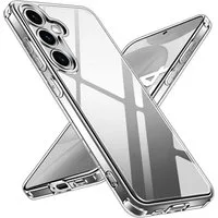 Cadorabo Handyhülle für Samsung Galaxy S24 Hülle Samsung Galaxy S24, Hülle TPU Silikon Handy Schutzhülle Slim Transparent Case Cover