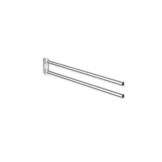 HEWI Handtuchhalter System 162 445 x 70 x mm, 2-tlg. verchromt