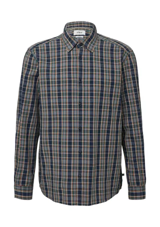 s.Oliver - Hemd blau - Gr. - XL