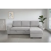 Trends by HG Ecksofa Poll L-Form, B: 245 cm, mit Bettfunktion & Bettkasten