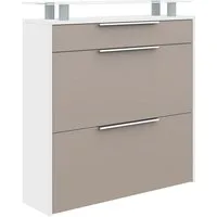 borchardt Möbel Schuhschrank Oliva Breite 89 cm, hängend, mit 2 Doppeltrommel und 1 Schubkasten