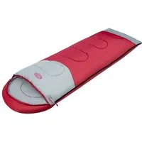 NILS CAMP Mumienschlafsack Schlafsack Rot Outdoor Deckenschlafsack