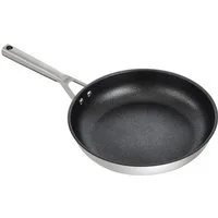 NINJA Bratpfanne Ninja ZEROSTICK Edelstahl-Pfanne C600DE, Edelstahl (1-tlg), Edelstahl mit Aluminiumbeschichtung für Braten bei hohen Temperaturen