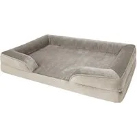 Aspero Tierbett Hundebett Kotka, 100 % Polyester, Kuschelbett für Hunde und Katzen mit abnehmbarem Bezug