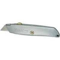 Messer 99E, einziehbare Klinge, Teppichmesser grau