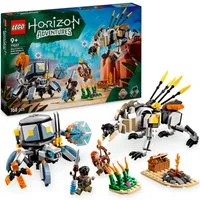 LEGO® Aloy und Varl vs. Panzerwanderer und Sägezahn (77037), LEGO® Horizon Konstruktionsspielsteine, (768 St), Made in Europe
