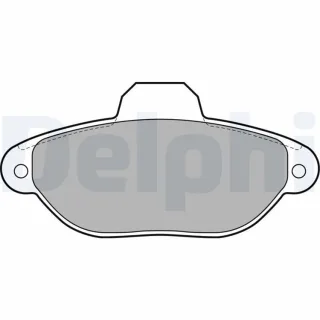 Delphi Bremsbel?ge vorne Fiat 500 Panda Ford Ka LP2013
