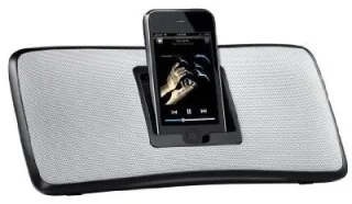 Logitech S315i [für Apple iPhone/iPod] silber/weiß