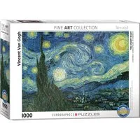 Puzzle 1000 Teile Puzzle - Puzzle - Vincent van Gogh - Sternennacht, Puzzleteile