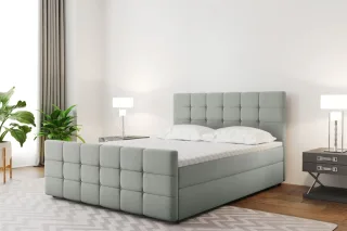 Boxspringbett Schlafzimmerbett SENON 140x220cm in div. Farbvarianten
