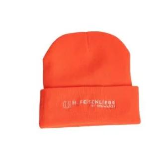 Hufeisenliebe Beanie Mütze orange