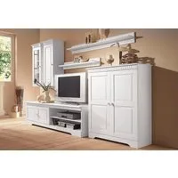 OTTO home Wohnwand, (Set, 4-St), Set aus: 2 Hängeschränken, Lowboard und Kommode