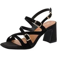 Tamaris ANTIslide, TOUCH-IT, ANTIshokk aus Leder Sandalette ANTIslide