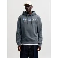 Jack & Jones Kapuzensweatshirt JJTOM SWEAT HOOD Baumwollmischung, normal geschnitten