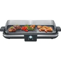 Severin Tischgrill Plancha, PG 8564, 2300 W, Nach wenigen Minuten kann der Grillspaß beginnen