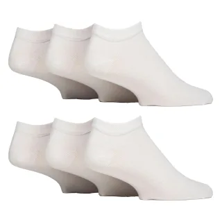 6er Pack Herren Diabetiker Trainingssocken | Gepolsterte Fußweite Knöchelsocken