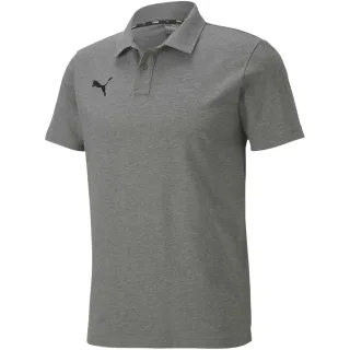 Puma - "Team Goal" Poloshirt für Herren (Mittelgrau meliert)