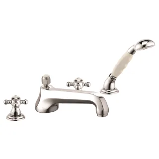 KLUDI 1926 Wannenfüll- und Brause-Armatur versenkbar Handbrause chrom 515250520