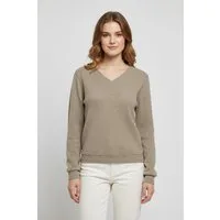 ONLY Langarmshirt ONLPAOLA L/S V-NECK TOP JRS