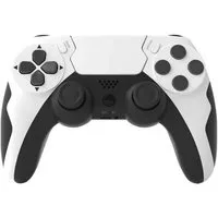 Toomoke Wireless Controller Kompatibel für PS4/PC, Dual Vibration, Touchpad Controller (Controller mit Doppelter Vibration, 6-Achsen-Gyro-Sensor, Touchpad)