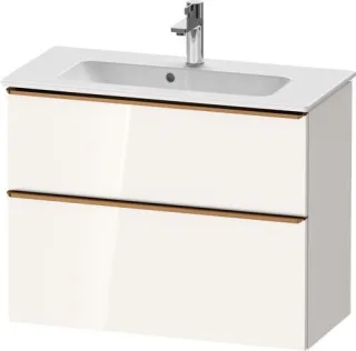 Duravit D-Neo Waschtischunterbau wandhängend Weiß Hochglanz 810x372x625 mm - DE4369004220000 DE4369004220000