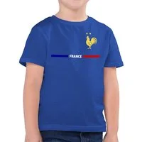 Shirtracer T-Shirt Frankreich Trikot Wappen, France mit Stolz, Französisches Fan-Motiv (1-tlg) 2026 Fussball WM Fanartikel