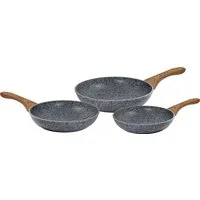 CS Koch-Systeme Bratpfanne STEINFURT, antihaftbeschichtet, Aluminiumlegierung, Aluminium (1-tlg), antihaftbeschichtet