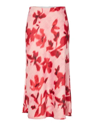 Y.A.S - YASPELLA HW MIDI SKIRT S. NOOS Moonlite Mauve - Gr. - XS