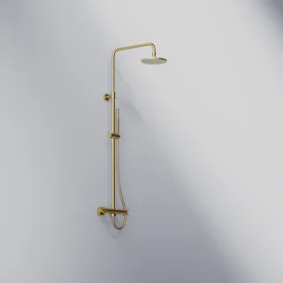 Steinberg Brauseset mit Thermostatarmatur, brushed gold, 250 2721 BG 250 2721 BG