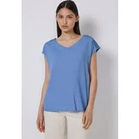 STREET ONE STUDIO Shirtbluse mit V-Ausschnitt