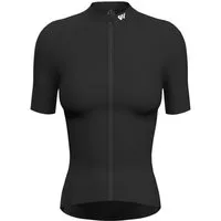Wulibike Radtrikot Damen, Fahrradtrikot Classic Kurzarm Slim Fit mit Frontreißverschluss (1-tlg) Elastischer Schnelltrocken-Stoff, 3 Taschen & Reflektoren