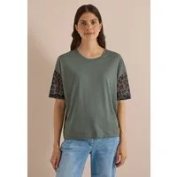 CECIL T-Shirt im Leo Design