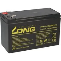 Kung Long Kung Long WP7-12(28W)-M/F2 12V 7Ah AGM Bleibatterie Bleiakkus