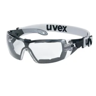 uvex Bügelbrille pheos s guard schwarz/grau/transparent - 9192680