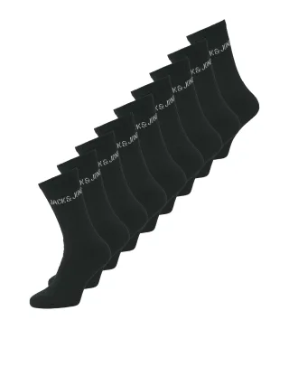 JACK&JONES - JACREGEN TENNIS SOCKS 9 PACK NOOS Black - Gr. - ONE SIZE