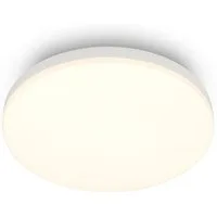 Briloner Leuchten LED Deckenleuchte LED Deckenlampe, LED fest integriert, 3000K - Warmweiß, 22x6 cm, Wohnzimmer, Schlafzimmer, Flur, Küche