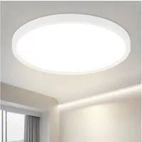 Nettlife LED Panel LED Panel 23/30CM Deckenleuchte Lampe 18/21W, LED fest integriert, Neutralweiß, Schlafzimmer Badezimmer Küche Flur