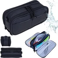 ELEPHANT Federmäppchen Hydro Mäppchen Organizer wasserabweisend, Federtasche Schule Büro Office Stifte Tasche klein