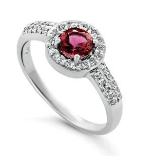 Orphelia 'Bristol' Damen-Ring aus 925er Sterlingsilber – Silber ZR-7579/P