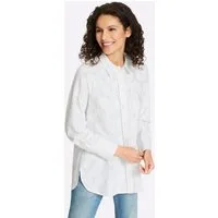 heine Klassische Bluse Bluse Langarm