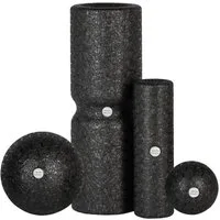 Liebscher & Bracht Massagerolle Liebscher & Bracht Set: Faszienrolle & Faszienball (je 2 Stück, verschiedene Größen), 4-tlg., zum Faszien Training von Muskeln, Bindegewebe und Stoffwechsel), umlaufende Rille zur Wirbelsäulenentlastung, Made in German